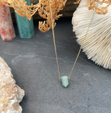 Load image into Gallery viewer, Aventurine Mini Tower Necklace
