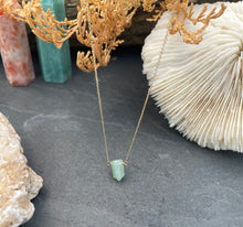 Load image into Gallery viewer, Aventurine Mini Tower Necklace
