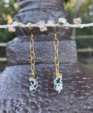 Load image into Gallery viewer, Dalmatian Jasper Earrings
