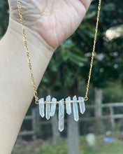 Load image into Gallery viewer, Quartz Cascade Necklace
