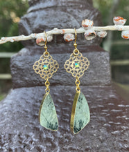 Load image into Gallery viewer, Perhenite Quartz Earrings
