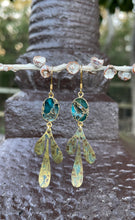 Load image into Gallery viewer, Green Tourmaline Earrings
