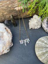 Load image into Gallery viewer, Quartz Cascade Necklace
