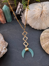 Load image into Gallery viewer, Amazonite Luna Necklace
