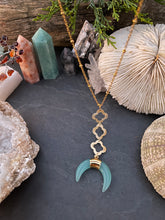 Load image into Gallery viewer, Amazonite Luna Necklace
