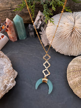 Load image into Gallery viewer, Amazonite Luna Necklace
