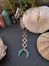 Load image into Gallery viewer, Amazonite Luna Necklace
